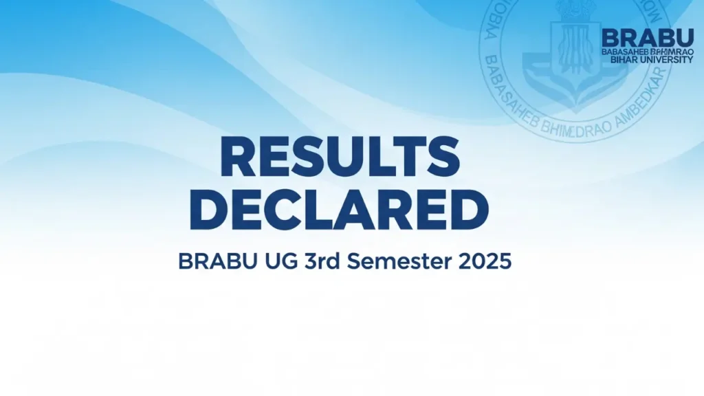BRABU UG 3rd Sem Result 2025