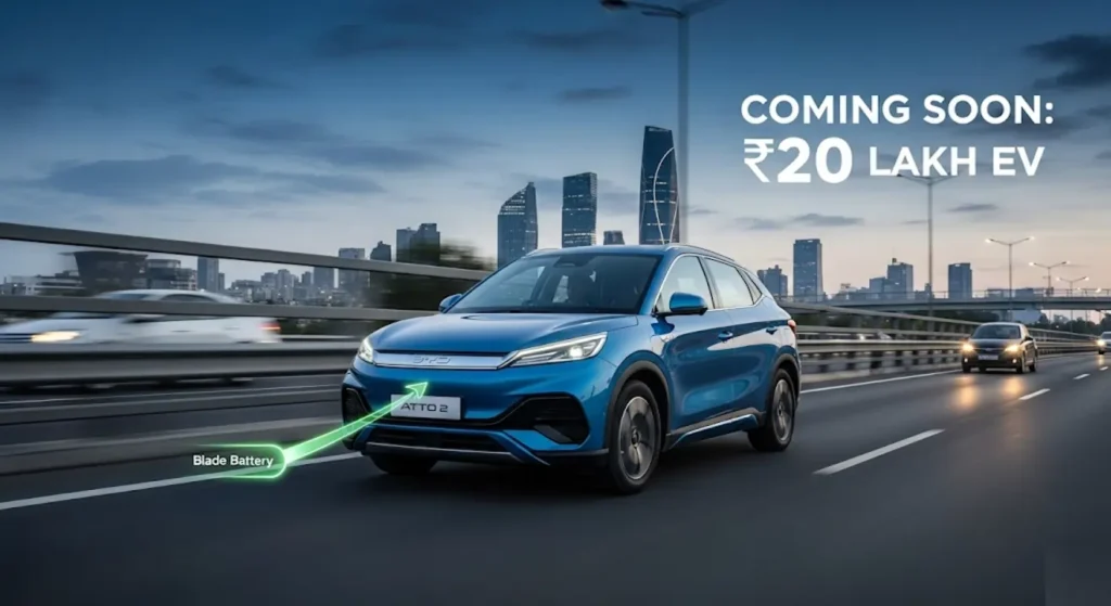 BYD Atto 2 Confirmed for India