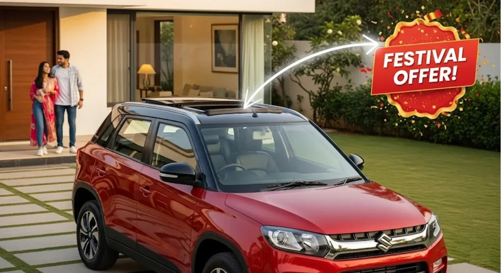 Huge Festive Discount on Maruti Brezza ZXi! Is This the Best SUV Deal of 2025? 2 Discount on Maruti Brezza ZXi