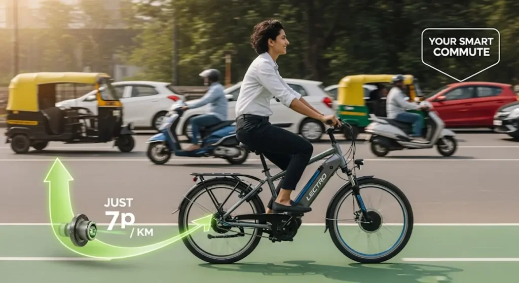E-Cycle Costs Just 7 Paise Per Km