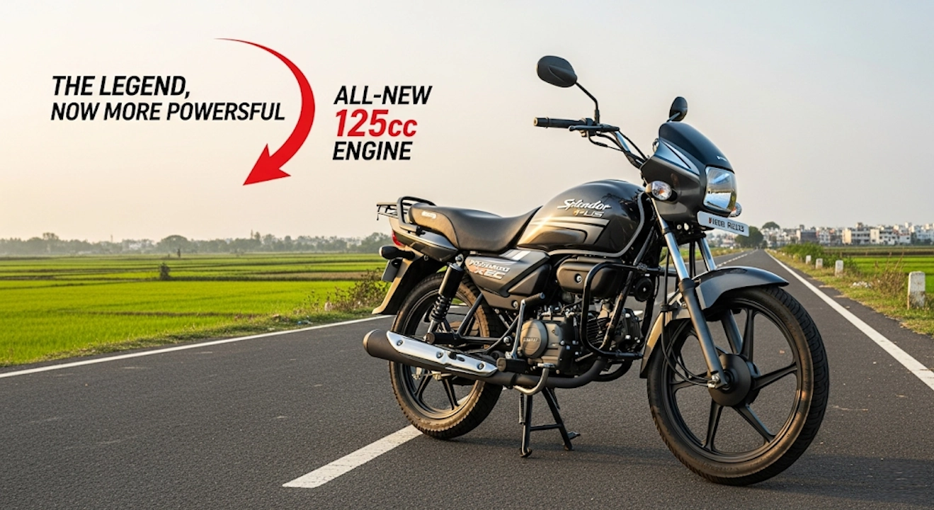 Hero's Biggest Secret Revealed? A 125cc Splendor Plus is Coming to ...