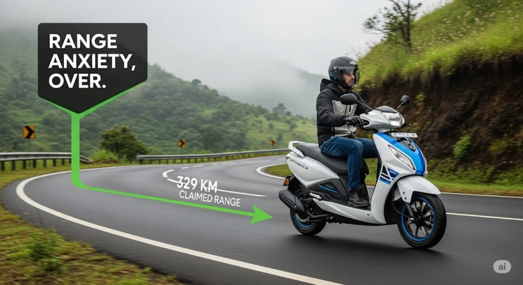 Hero's New Electric Scooter Claims 329 KM Range! Is This the Ultimate Ola Killer? 2 Hero's New Electric Scooter