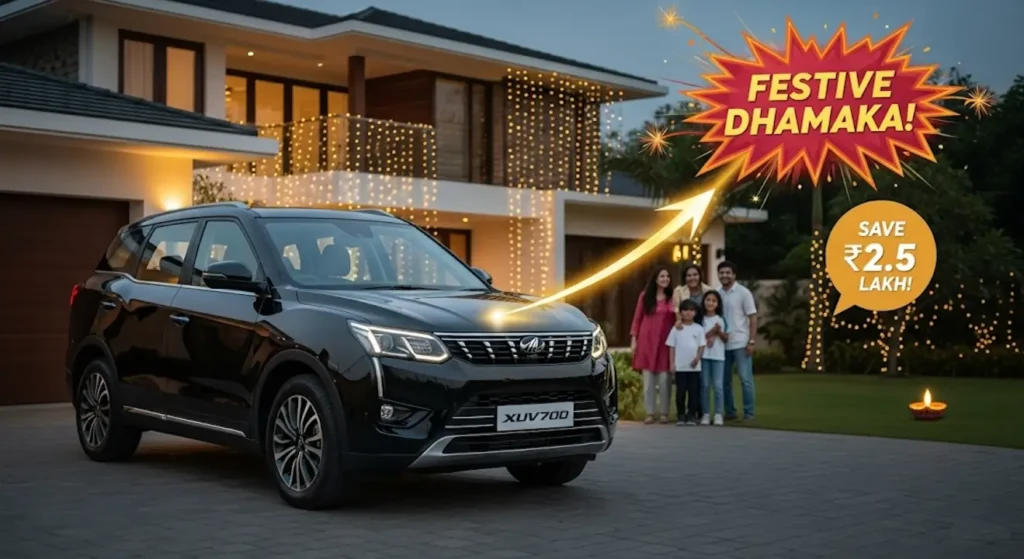 Unbelievable ₹2.5 Lakh Festive Discount on Mahindra XUV700! Is This the Deal of the Decade? 2 Mahindra XUV700