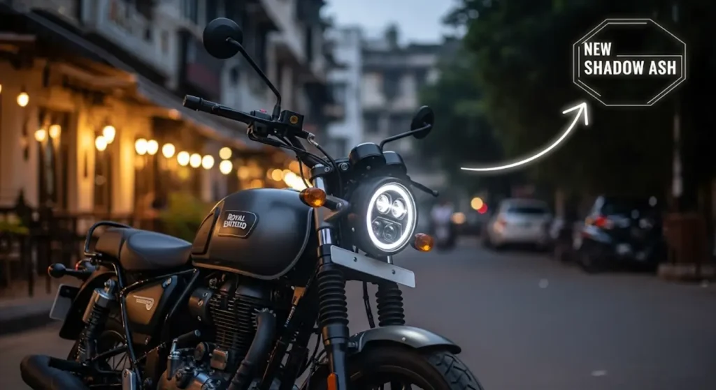 Royal Enfield Guerrilla 450 Gets a New Stealth Colour! Check Out 'Shadow Ash'. 2 Royal Enfield Guerrilla 450