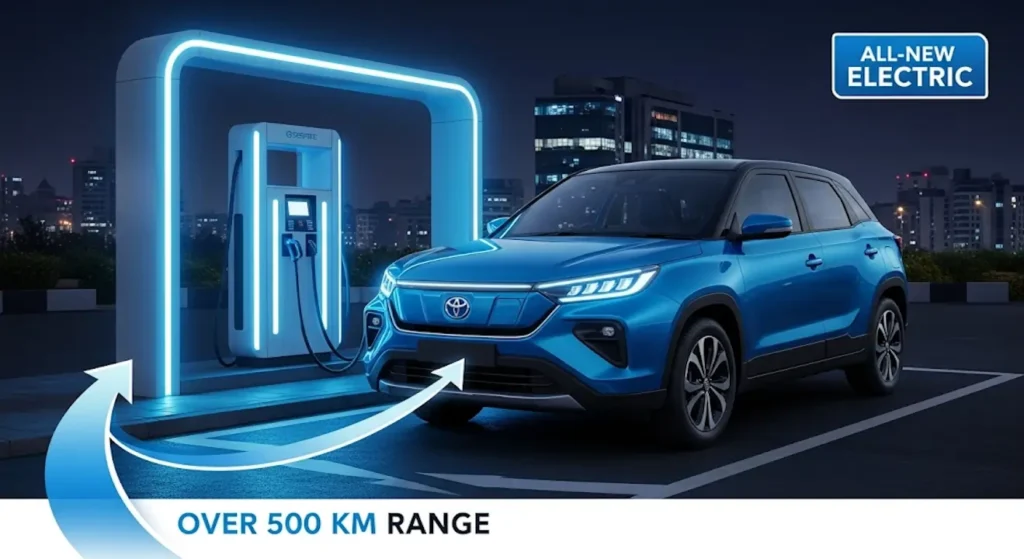 Toyota's First Electric SUV for India is Coming! Will it Beat the Nexon EV? 2 Urban Cruiser BEV