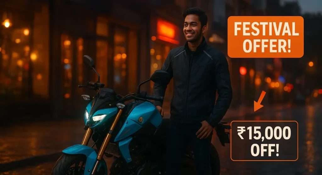 Yamaha Announces HUGE ₹15,000 Festive Discount on MT-15 V2! Is This the Deal of the Year? 2 Yamaha Festive Discount on MT-15 V2