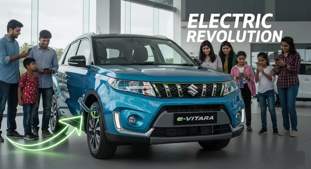 ₹15 Lakh Maruti Suzuki Electric SUV? PM Modi Flags Off Maruti’s EV Revolution 2 maruti suzuki electric car