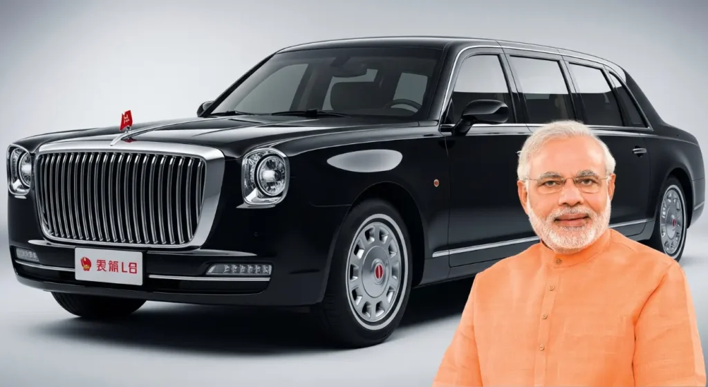 Hongqi L5 Car PM Modi China Visit